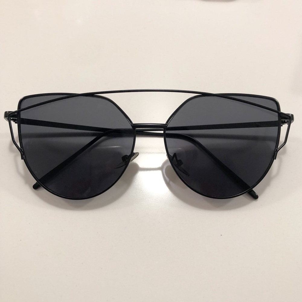 Black Cat Eye Sunglasses
